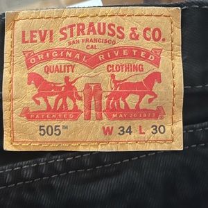 Levi’s classic 505 jeans